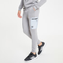 11 Degrees Contrast Pocket Poly Track Pants – Silver / Silver Reflective