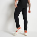 Contrast Joggers Skinny Fit – Black / Limeade / Inferno Red