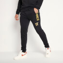 Taped Joggers Skinny Fit – Black / Gold