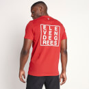 Box Graphic T-Shirt - True Red/White