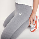 11 Degrees Womens Logo Leggings – Mid Grey Marl