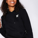 11 Degrees Womens Core Pullover Hoodie – Black