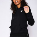 11 Degrees Womens Core Pullover Hoodie – Black