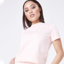 Core Cropped T-Shirt Evening Sand Pink