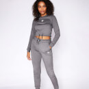 Women's Paperbag Waist Joggers - Shadow Grey
