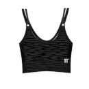 Women's Seamless Bra - Black Marl/Black