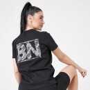 Women's Ben Nicky Back Graphic T-Shirt – Black/White