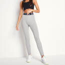 Women's Sustainable Rib Lounge Leggings - Grey Marl