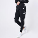 Cover Stitch Joggers - Black/White