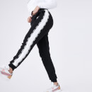Cut And Sew Joggers – Black/White