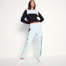 Cut And Sew Joggers – Baby Blue/Black