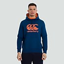 MENS OVERHEAD FLEECE HOODY