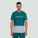 MENS COLOUR BLOCK LOGO TEE
