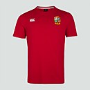 MENS BRITISH & IRISH LIONS COTTON JERSEY TEE