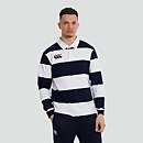 MENS LONG SLEEVED RETRO HOOPED JERSEY