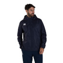 MENS CLUB VAPOSHIELD FULL ZIP RAIN JACKET NAVY