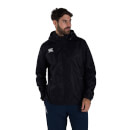 MENS CLUB VAPOSHIELD FULL ZIP RAIN JACKET BLACK