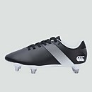 JUNIOR UNISEX PHOENIX 3.0 SOFT GROUND BOOT BLACK/WHITE