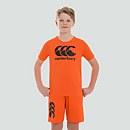 JUNIOR VAPODRI POLY LARGE LOGO TEE
