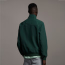 Fleece Lined Funnel Neck Jacket - Dark Green