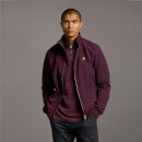 Fleece Lined Funnel Neck Jacket - Burgundy