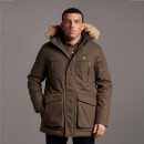 Winter Weight Micro Fleece Lined Parka - Olive