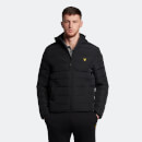 Men's Lightweight Puffer Jacket - Jet Black