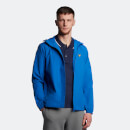 Men's Zip Through Hooded Jacket - Bright Blue