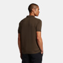 Knitted Polo - Olive