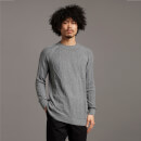 Black Eagle Tipped Cable Jumper - Concrete Marl