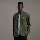 Regular Fit Light Weight Oxford Shirt - Olive