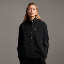 Cotton Canvas Shirt - Jet Black