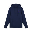 Men's Hoodie with Contrast Piping - Navy