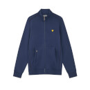 Men's Track Jacket with Contrast Piping - Navy