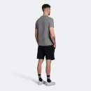Men's Jet Black Sweat Shorts