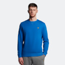 Men's Crew Neck Sweatshirt - Bright Blue