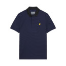 Men's Golf Microstripe Polo - True Black/Navy