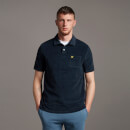 Boucle Polo Shirt - Dark Navy