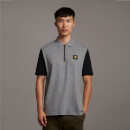 Contrast Sleeve Polo Shirt