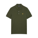Men's Plain Polo Shirt - Olive