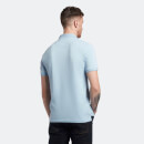 Men's Plain Polo Shirt - Light Blue