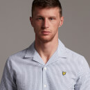 Men's Seersucker Resort Shirt - Navy
