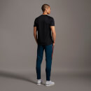 Trackies with Woven Overlay - Aegean Blue