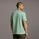 Branded Ringer T-shirt - Fern Green