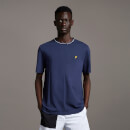 Branded Ringer T-shirt - Navy