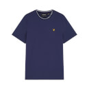 Branded Ringer T-shirt - Navy