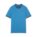 Ringer T-Shirt - Yale Blue/ Navy