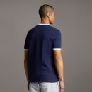 Men's Ringer T-Shirt - Navy/White