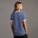 Ringer T-shirt - Nightshade Blue