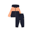 Kids Zip Through Hoodie & Jogger Set - Navy Blazer